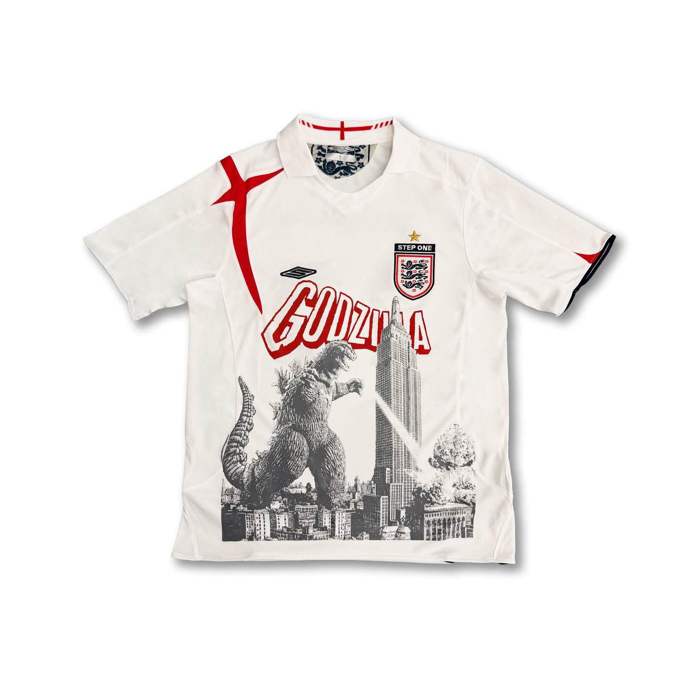 STEP ONE 007 Godzilla 70th Anniversary Kit football jersey – Otaku Studios
