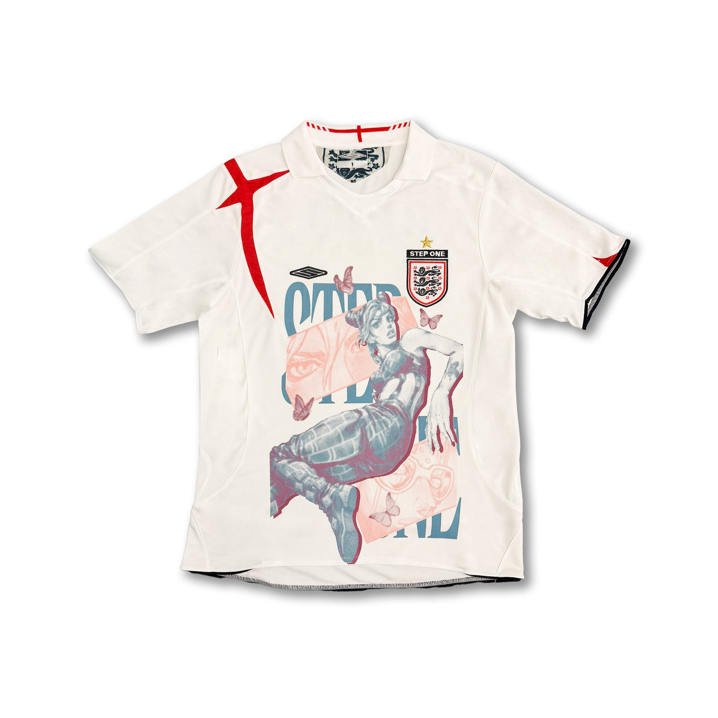 STEP ONE 006 Jolyne Home Kit anime football jersey – Otaku Studios