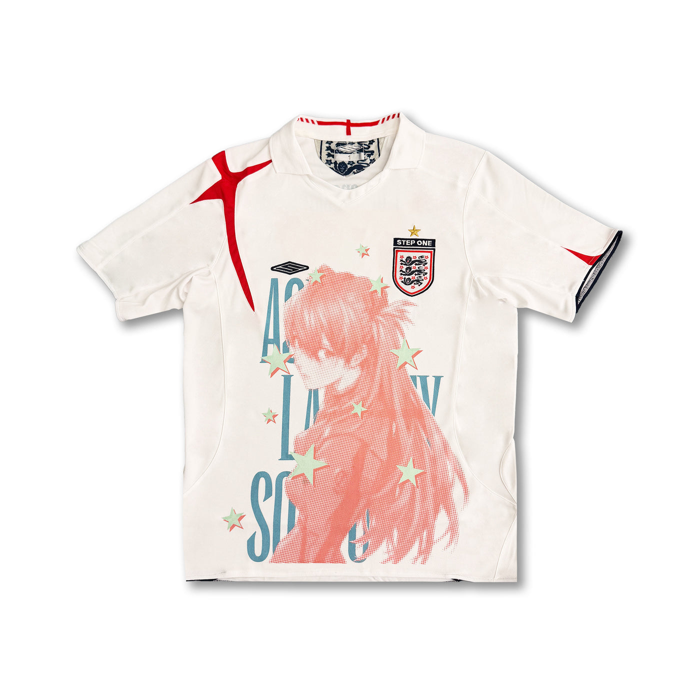STEP ONE 001 Asuka Home Kit anime football jersey – Otaku Studios