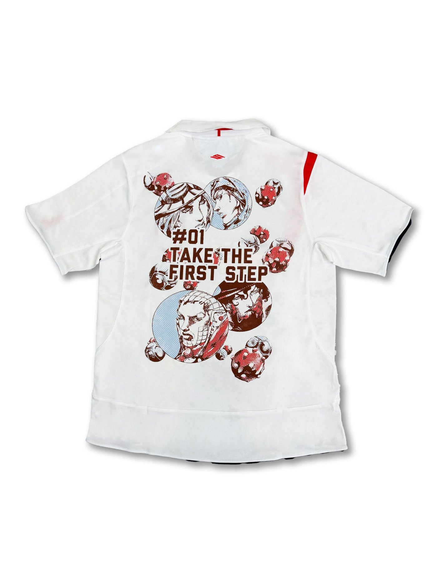 STEP ONE 005 Steel Ball Run Home Kit football jersey – Otaku Studios