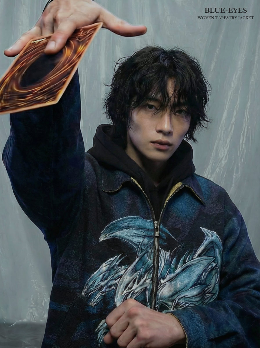 PROJECT 001 Blue-Eyes Woven Tapestry Jacket – Otaku Studios