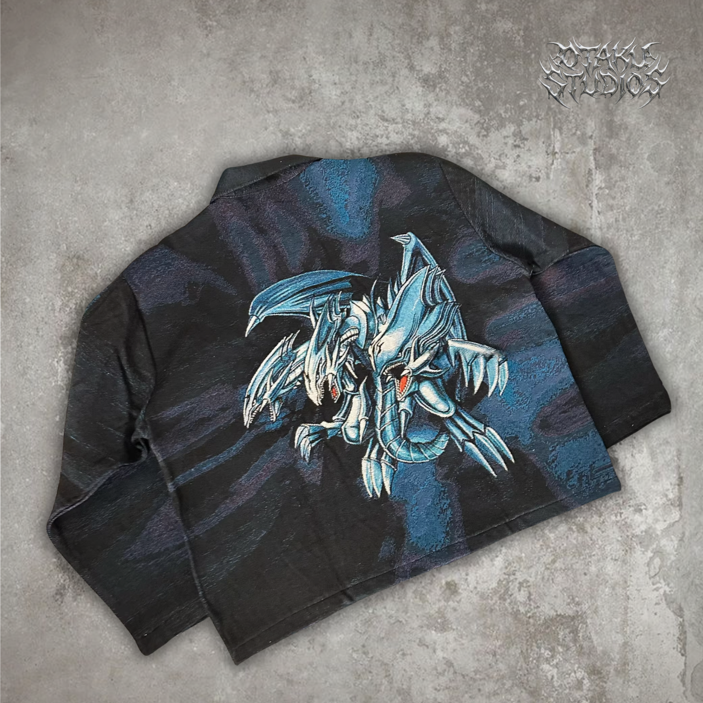 PROJECT 001 Blue-Eyes Woven Tapestry Jacket – Otaku Studios