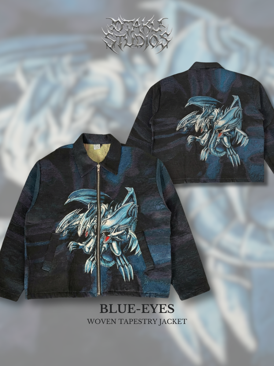 PROJECT 001 Blue-Eyes Woven Tapestry Jacket – Otaku Studios