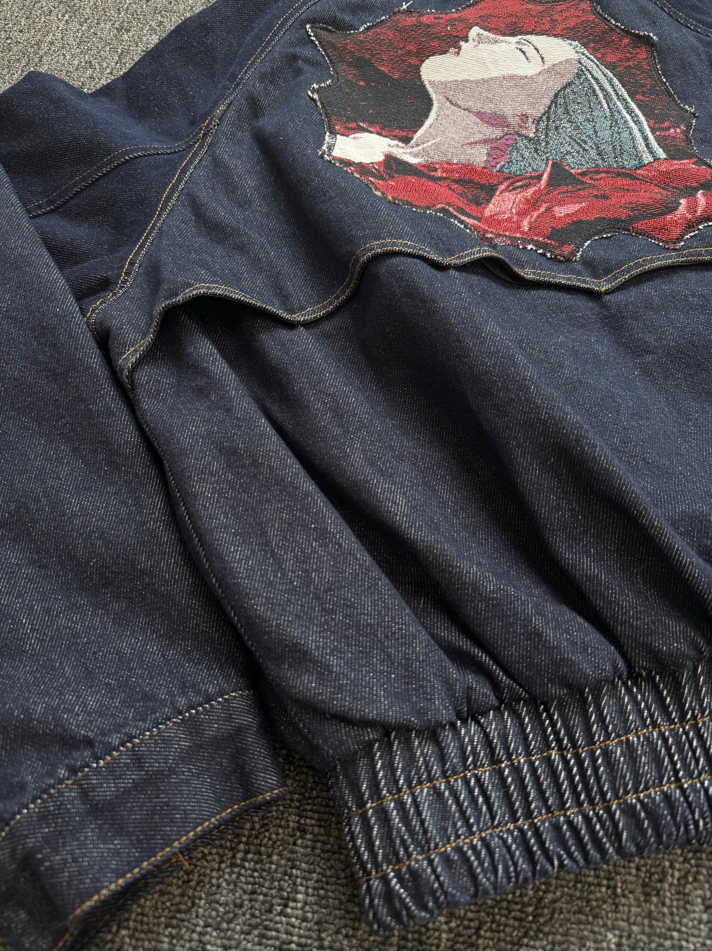 REWORKED 004 Greatsword Boxy Denim Jacket – Otaku Studios