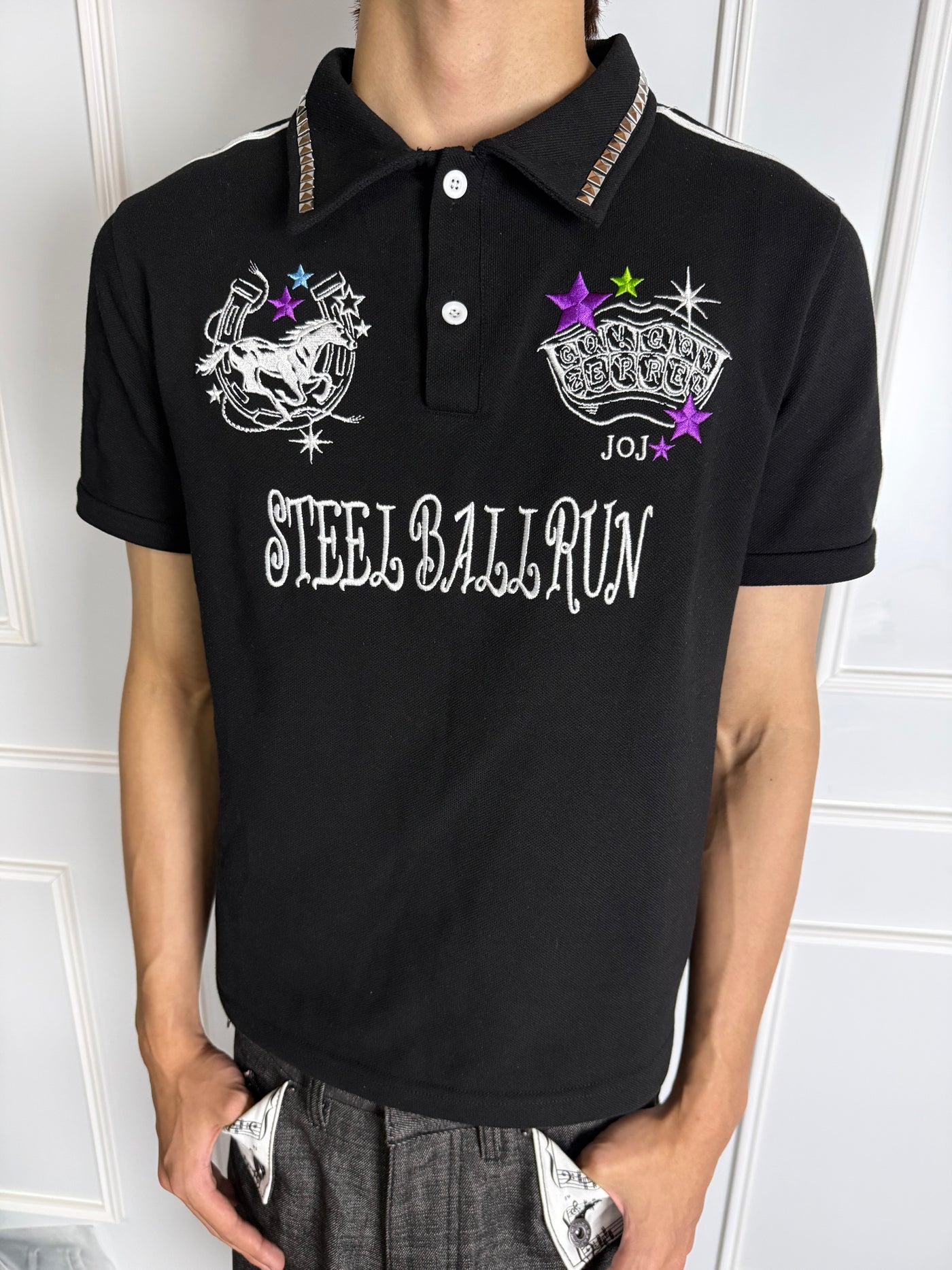 STEP ONE 009 Spin Beaded Shoulder Polo – Otaku Studios