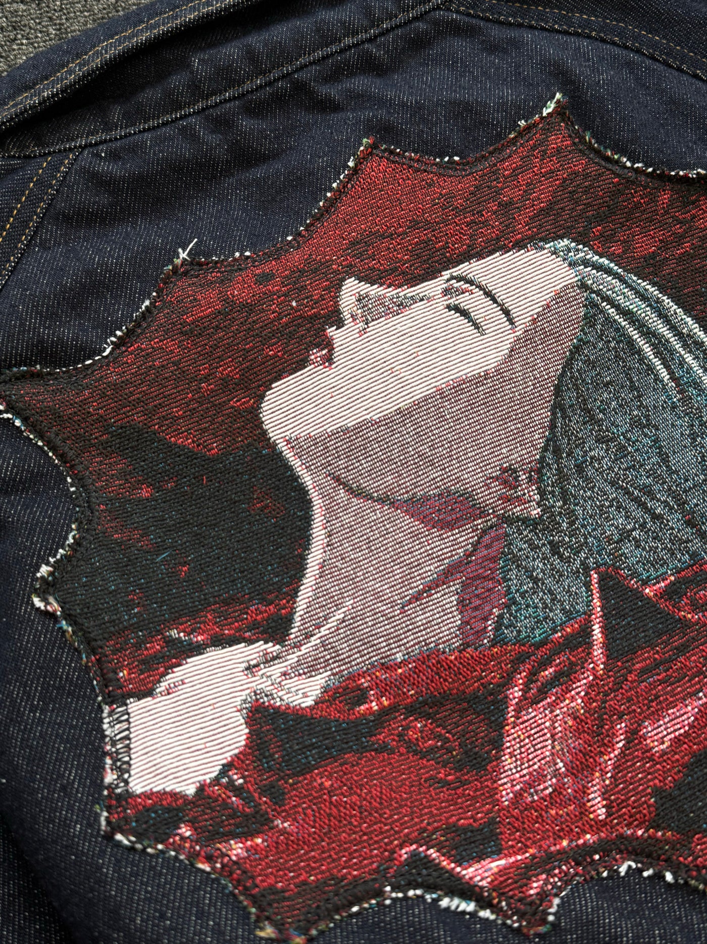 REWORKED 004 Greatsword Boxy Denim Jacket – Otaku Studios