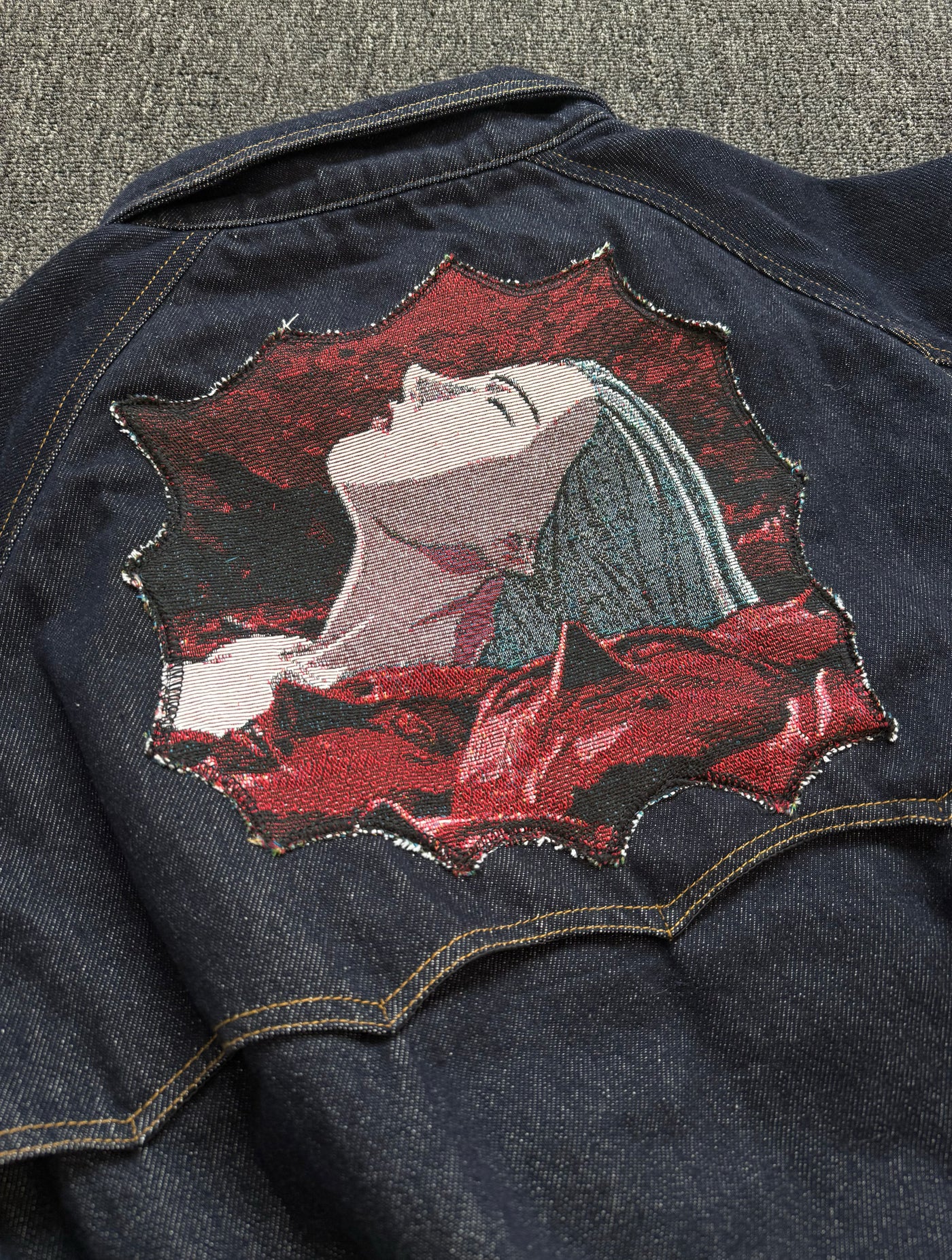 REWORKED 004 Greatsword Boxy Denim Jacket – Otaku Studios