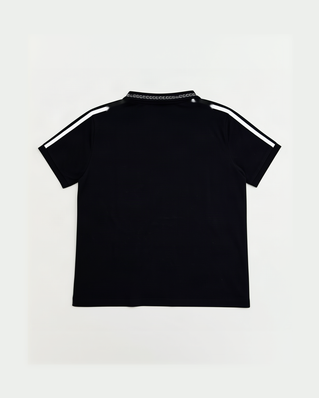 REWORKED 007 Spin Embroidered Piqué Polo back – Otaku Studios